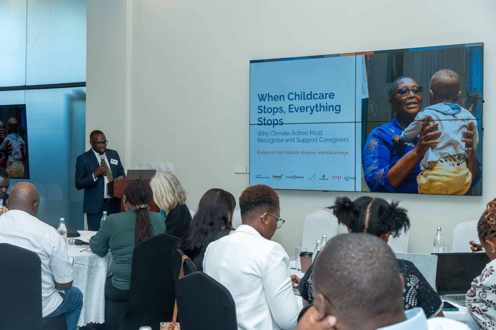 MamaPlus presentation on childcare and caregiving